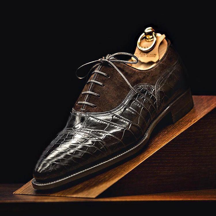 Classic Series Men's Suede Oxford Leather Shoes