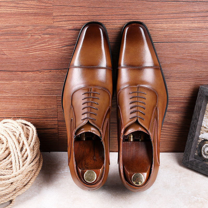 business dress pointed toe dress shoes（2 colors）