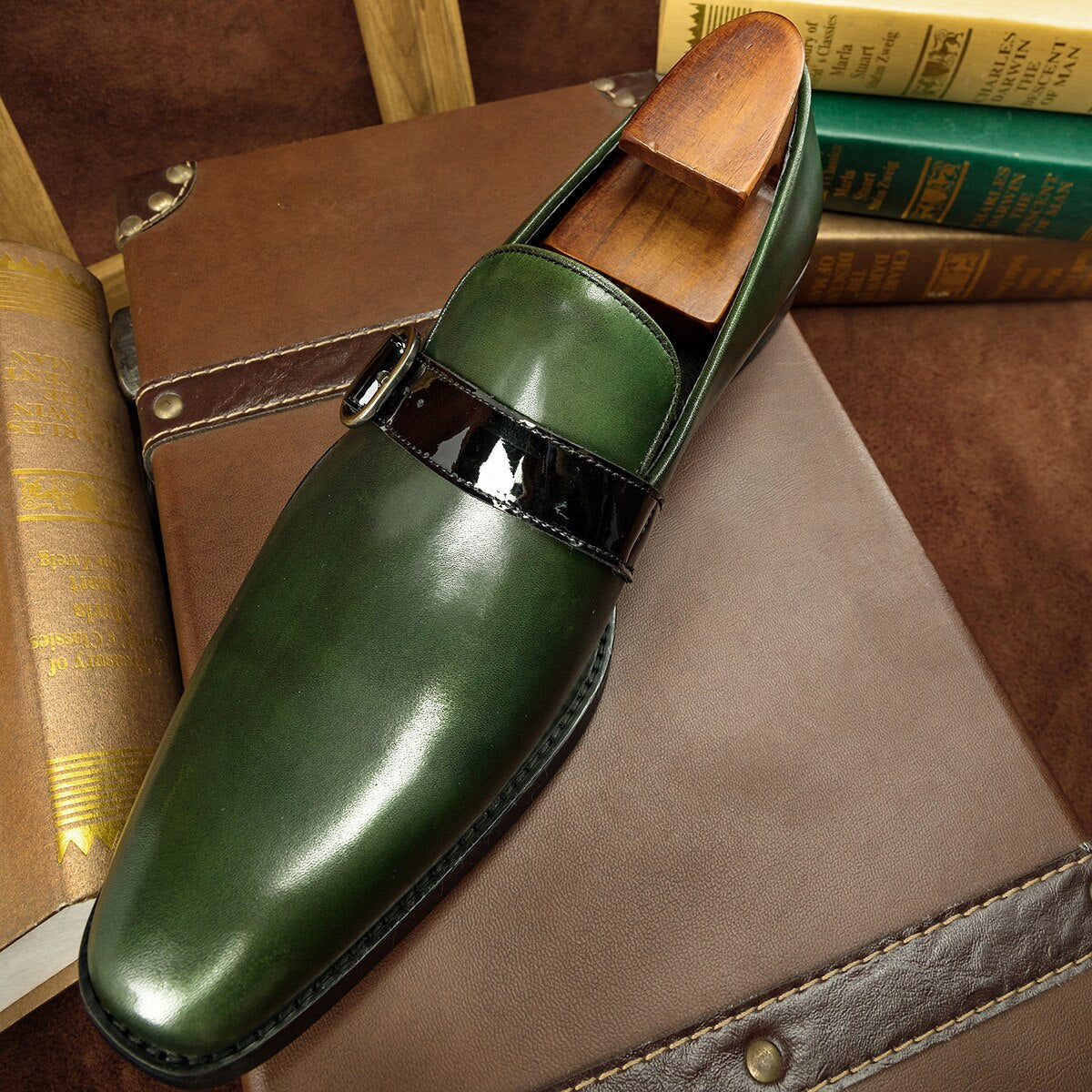 Men Luxury Genuine Leather Loafer Shoes