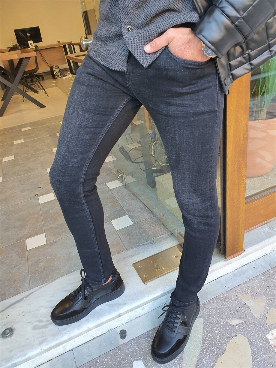 Slim Fit Stone Jeans
